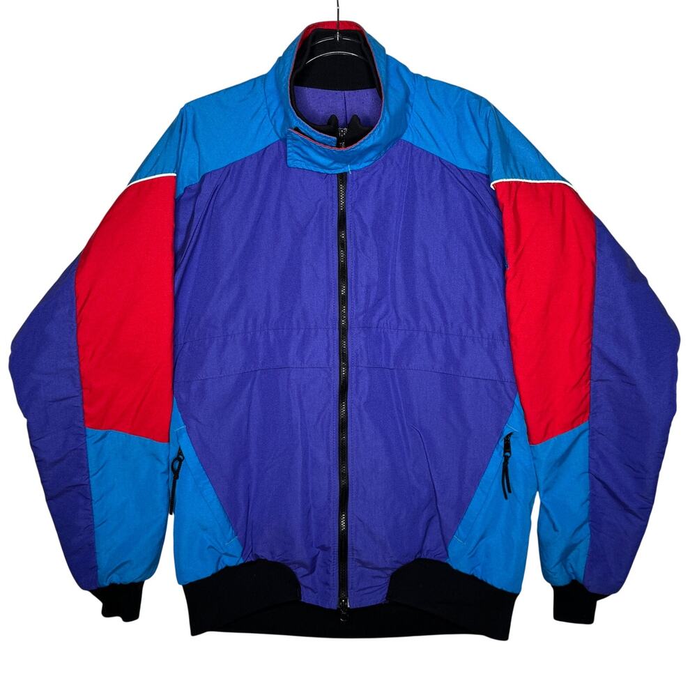 Vintage 1990s Cannondale Colorblock Cycling Jacket Linned Made USA Men’s XL